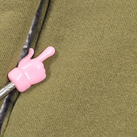 American Giant Sweater Medium Green Full Zip Long Sleeve Midweight Sweatshirt - Picture 6 of 14